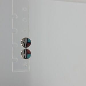 Sterling Silver Navajo Earrings